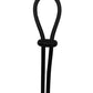 Rock Solid Lasso Single Adjustable Lock Black Silicone