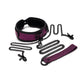 WhipSmart Dragon's Lair Collar, Leash & Nipple Clips Set