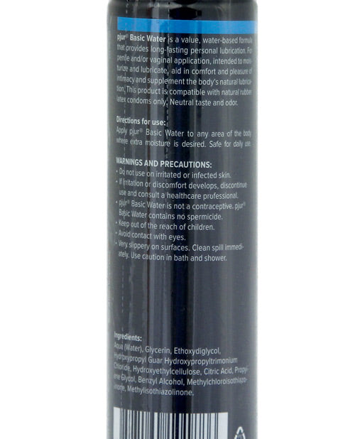 Pjur Basic Water Based Lubricant - 100 ml Bottle