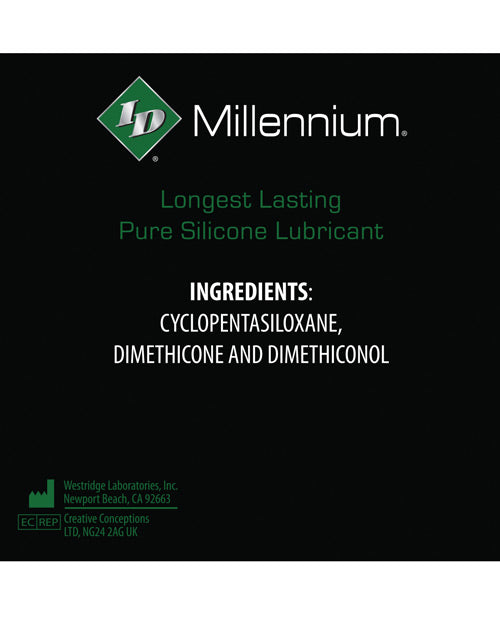 ID Millennium Silicone Lubricant - 1 oz Bottle