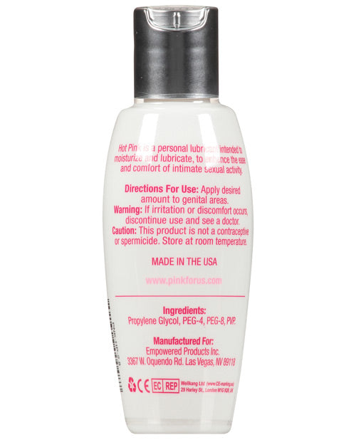 Hot Pink Lube - 2.8 oz Bottle