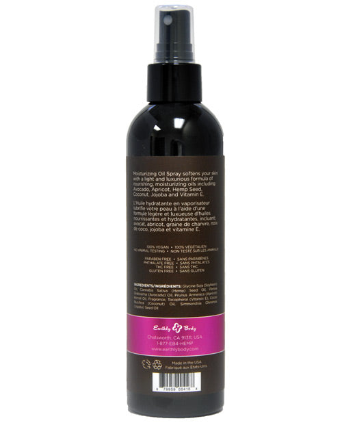 Earthly Body Moisturizing Oil Spray - 8 oz Skinny Dip