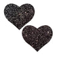 Pastease All Sparkle Heart - Black O/S