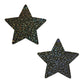 Pastease Premium Glitter Star - Black O/S