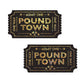 Pastease Premium Pound Town Glitter - Black O/S