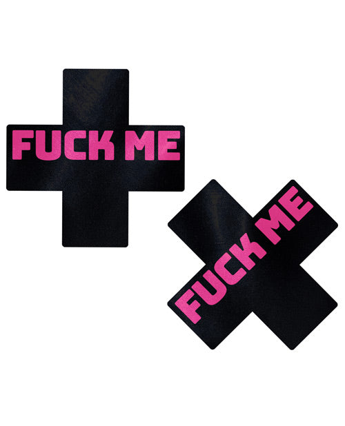 Pastease Premium Fuck Me Plus - Black/Pink O/S