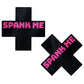 Pastease Premium Spank Me Plus - Black/Pink O/S