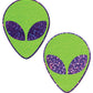 Pastease Premium Glitter Alien - Purple/Green O/S