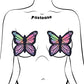 Pastease Coverage Twinkle Velvet Butterfly - Rainbow O/S