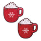 Pastease Premium Holiday Hot Cocoa - Red/White O/S