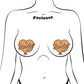 Pastease Howdy Rope Heart - Tan O/S