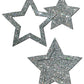 Pastease Premium Glitter Peek a Boob Stars - Silver O/S