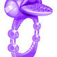 Nubby Tongue X-treme Vibrating Pleasure Ring - Purple