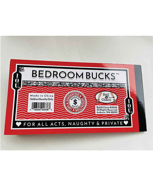 Bedroom Bucks I.O.U