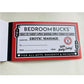 Bedroom Bucks I.O.U