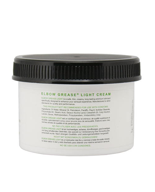 Elbow Grease Light Cream Jar - 9 oz