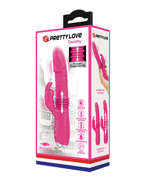 Pretty Love G Spot Vibrator | Dorothy Thrusting Vibrator | Pink Rabbit Vibrator | Best Vibrator for Women