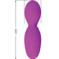 Pretty Love Vega Rotating Head Mini Wand - Fuchsia