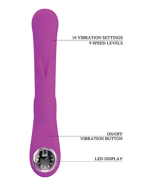 Pretty Love G Spot Vibrator | Lamar LED Digital Rabbit Vibrator | Fuchsia Clit Vibrator | Best Vibrator for Women