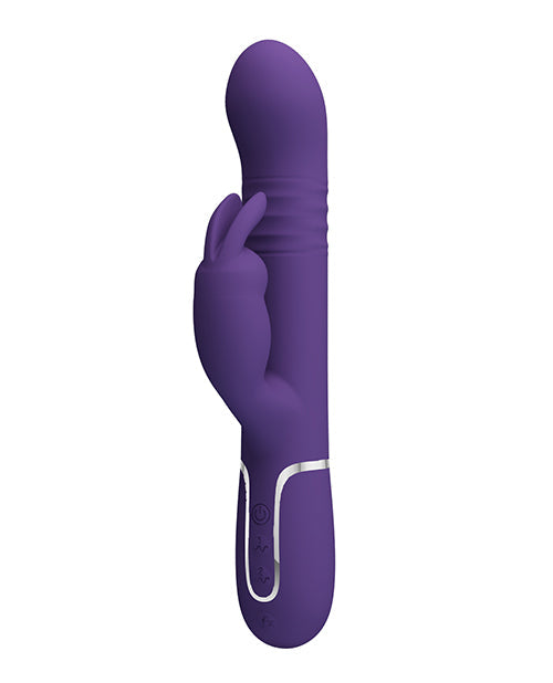 Pretty Love Rabbit Vibrator | Twinkled Tenderness Coale Thrusting Vibrator | Purple Clit Vibrator