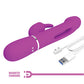 Pretty Love G Spot Vibrator | Twinkled Tenderness Rabbit Vibrator | Kampas Flicking Fuchsia Clit Vibrator