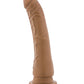 Blush Realistic Dildo | 8.5" Big Dildo | Mocha Suction Cup Dildo