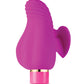 Blush Aria Finger Vibrator | Erotic AF Best Vibrator for Women | 5-Speed Plum Small Vibrator