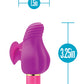 Blush Aria Finger Vibrator | Erotic AF Best Vibrator for Women | 5-Speed Plum Small Vibrator