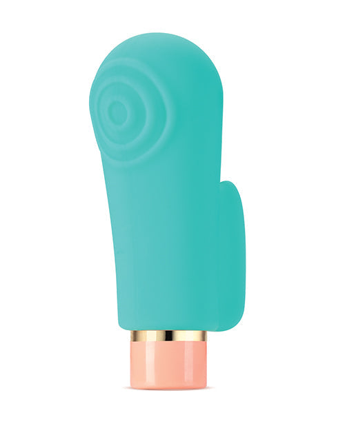 Blush Aria Finger Vibrator | Sensual AF Best Vibrator for Women | 10-Speed Teal Small Vibrator