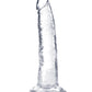 Blush B Yours Plus Large Dildo | 7" Big Dildo | Clear Suction Cup Dildo | Best Dildo