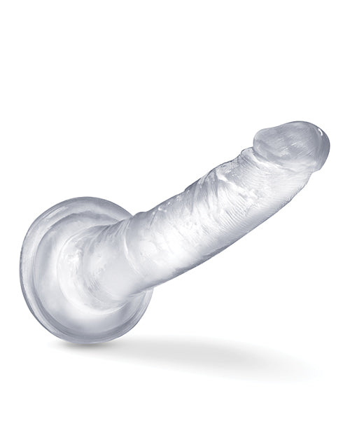 Blush B Yours Plus Large Dildo | 7" Big Dildo | Clear Suction Cup Dildo | Best Dildo