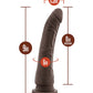 Blush Plus Large Dildo | 9" Posable Big Dildo | Chocolate Suction Cup Dildo | Best Dildo