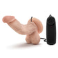 Blush Dr Ken Vibrating Dildo | 6.5" Big Dildo | Vanilla Suction Cup Dildo