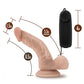 Blush Dr Ken Vibrating Dildo | 6.5" Big Dildo | Vanilla Suction Cup Dildo