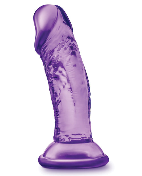 Blush Large Dildo | Sweet n Small 4" Big Dildo | Purple Suction Cup Dildo | Best Dildo