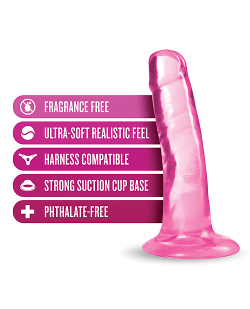 Blush B Yours Plus Large Dildo | 5" Big Dildo | Pink Suction Cup Dildo | Best Dildo