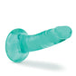 Blush B Yours Plus Large Dildo | 5" Big Dildo | Teal Suction Cup Dildo | Best Dildo