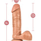 Blush Coverboy 7.75" Big Dildo | Matador Realistic Dildo | Latin Large Dildo | Suction Cup Dildo