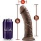 Blush Large Dildo | 8" Posable Big Black Dildo | Chocolate Suction Cup Dildo | Best Dildo