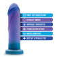 Blush Avant Realistic Dildo | Silicone Dildo | Ocean Blue Suction Cup Dildo