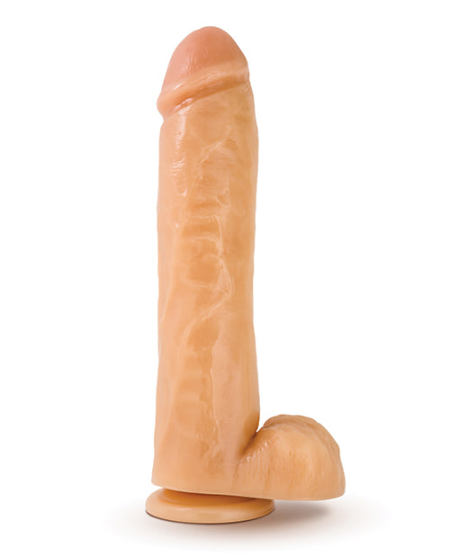 Blush Hung Hammer Realistic Dildo | 10" Big Dildo | Flesh Suction Cup Dildo