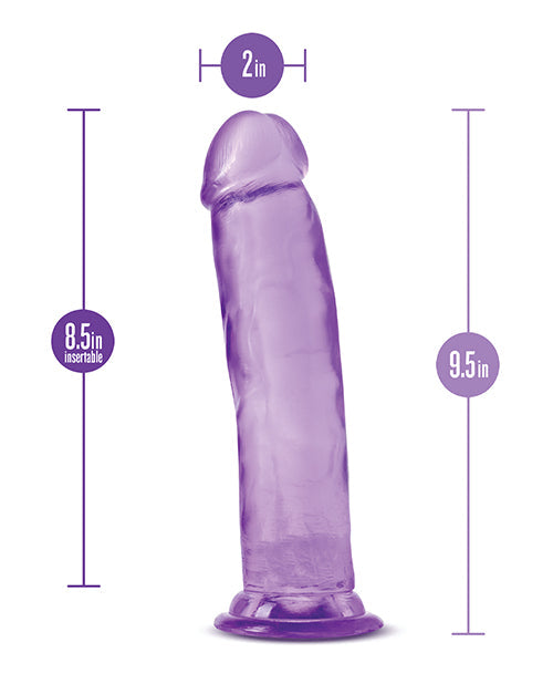 Blush Realistic Dildo | 9" Big Dildo | Thrill n Drill Purple Suction Cup Dildo