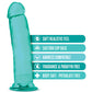 Blush Realistic Dildo | 9" Big Dildo | Thrill n Drill Teal Suction Cup Dildo