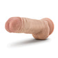 Blush Au Natural 10" Big Boy Realistic Dildo w/Balls - Vanilla