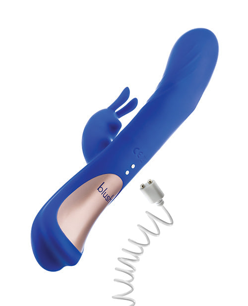 Blush Harper Rabbit Vibrator | Midnight G Spot Vibrator | 10-Mode Clit Vibrator | Best Vibrator for Women