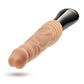 Blush Dr. Skin Silicone Dr. Knight Thrusting Gyrating Vibrating Dildo - Beige