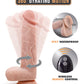 Blush Dr Skin Vibrating Dildo | 8.5" Big Dildo | Gyrating Suction Cup Dildo