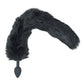 Punishment Fox Tail Plug - Black