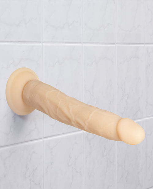 Naked Addiction Large Dildo | Vanilla 9" Big Dildo | Dual Density Silicone Dildo