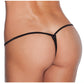 Low Rise Lycra G-String Black O/S